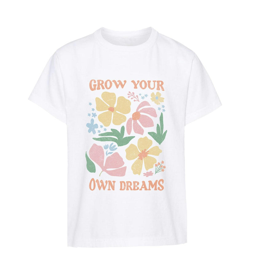 Kid's Floral Dreams T-shirt-Unisex