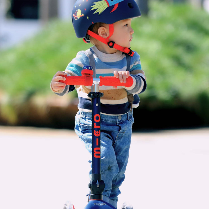 Micro Mini Foldable LED Scooter