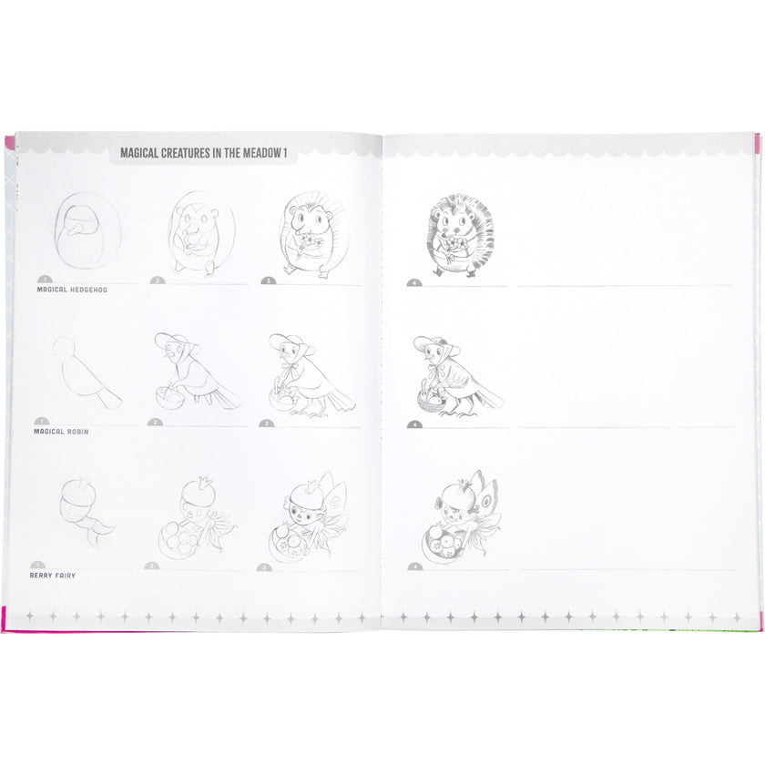 Learn to Draw - Magical Creatures - Drawing Guidebook