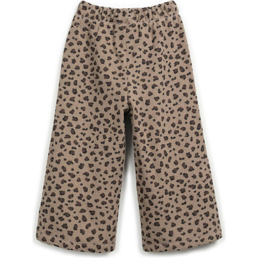 Leopard Print Jersey Trousers