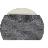 Black Tea Round Woolable Rug