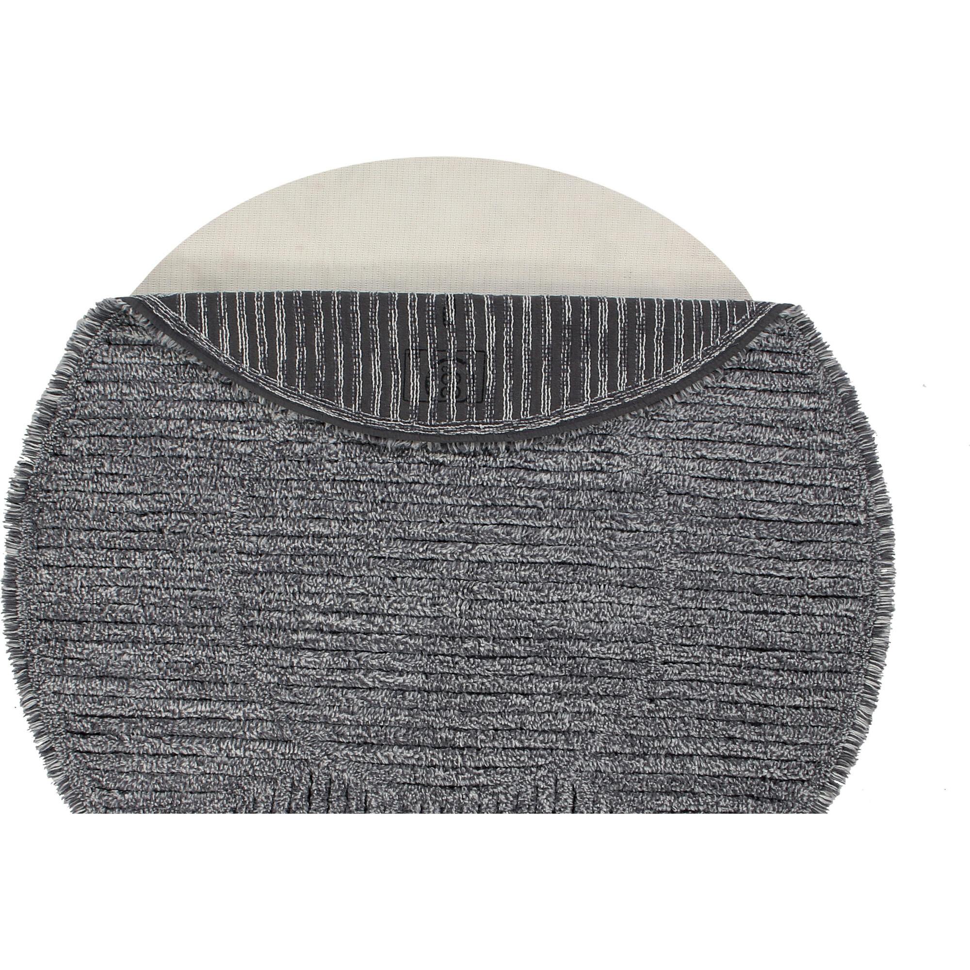 Black Tea Round Woolable Rug