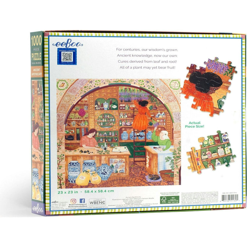 Piece and Love Ancient Apothecary Jigsaw Puzzle