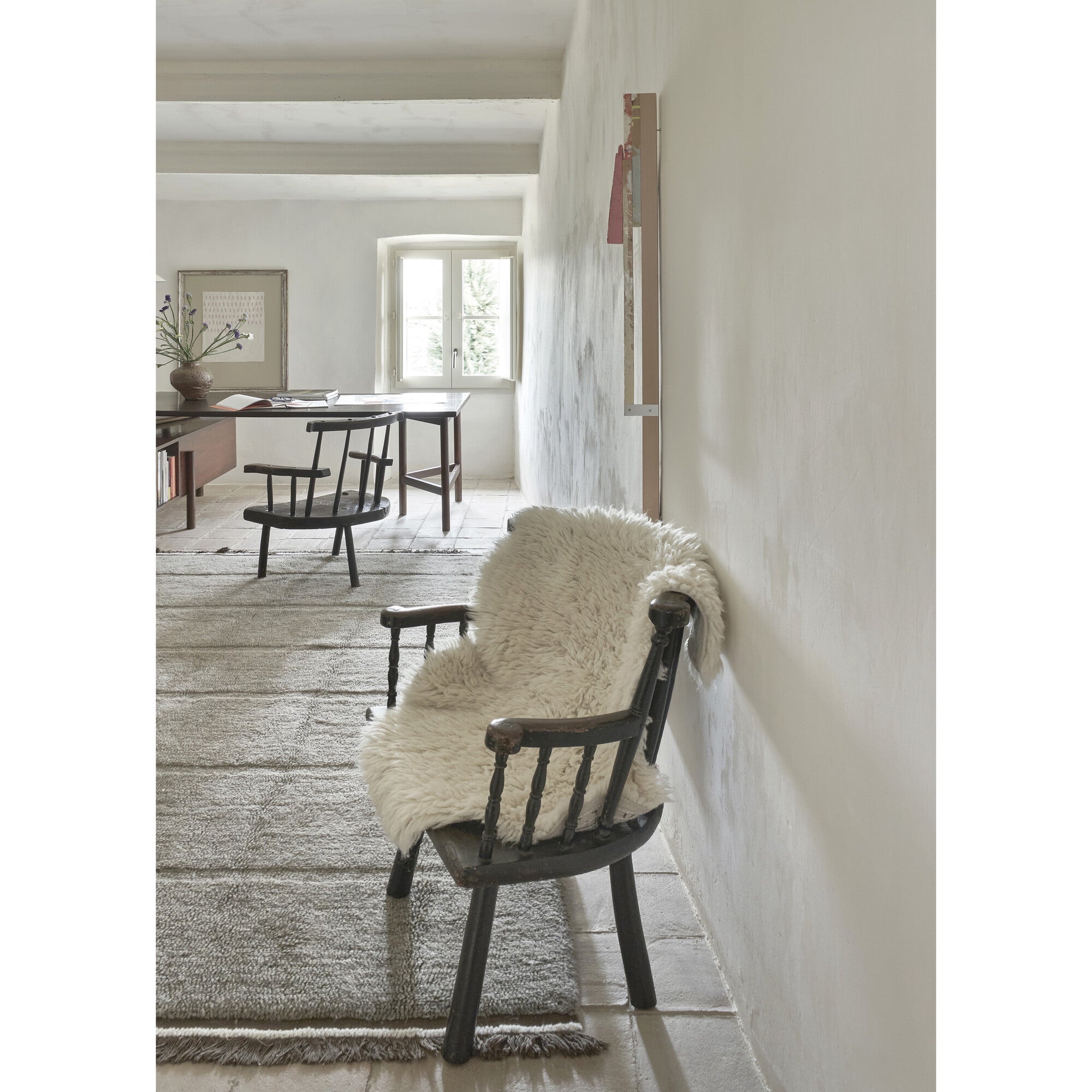 Steppe Rug, Grey