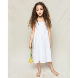 Girl's Twill Charlotte Nightgown in Pink Gingham
