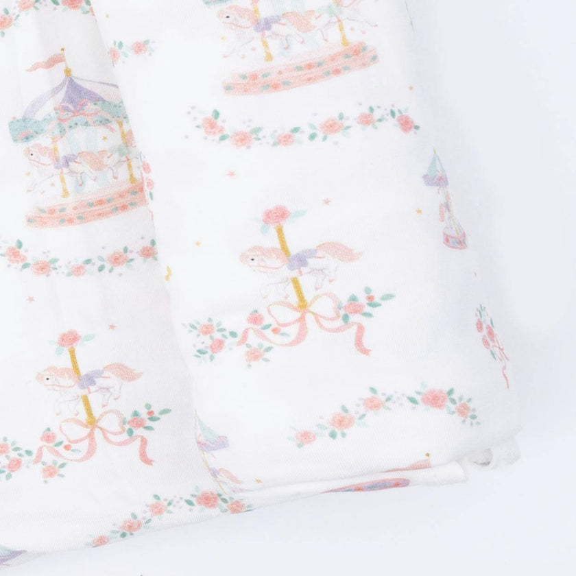 Dainty Buds and Bows - Take Me Home Set with Convertible Pant  & Swaddle Blanket Set