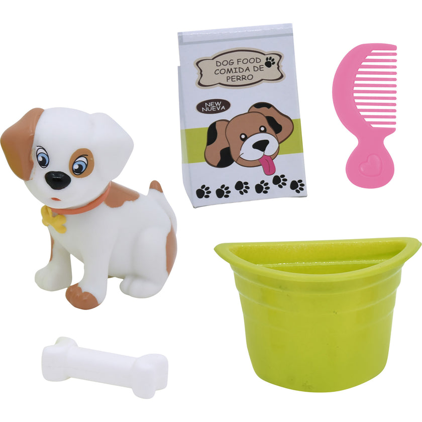 Lil Tots: 14" Talking Pet Grooming Playset - Doll