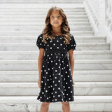 Organic Puff Sleeve Party Dress