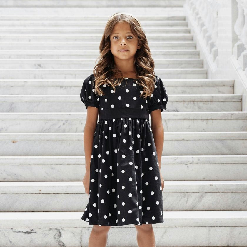 Organic Puff Sleeve Party Dress
