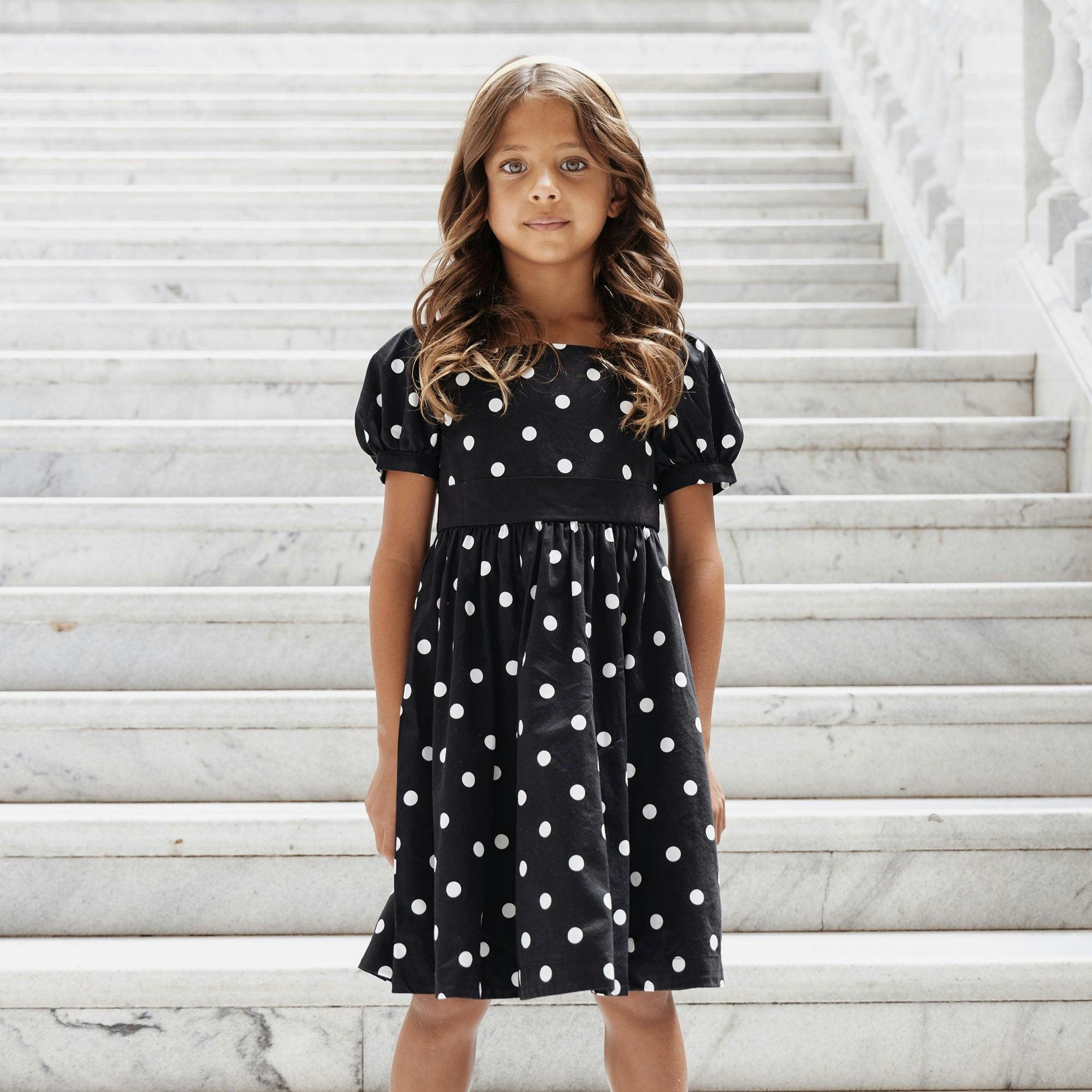 Organic Puff Sleeve Party Dress