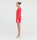 The Eliza Mini Dress - Poppy Lace