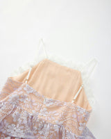 Tanya Lace Frill Maxi Dress