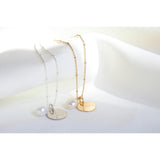 Personalized Pearl Drop Necklace, Sterling Silver