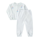 Pima Crochet Sailboat Knit Set