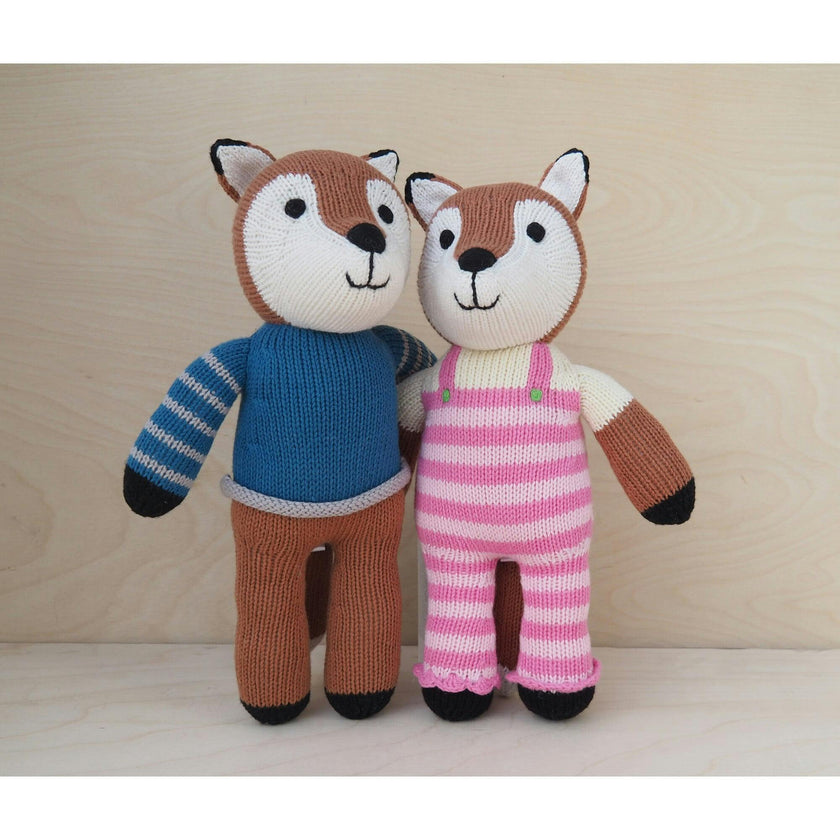 Plush in Dungarees