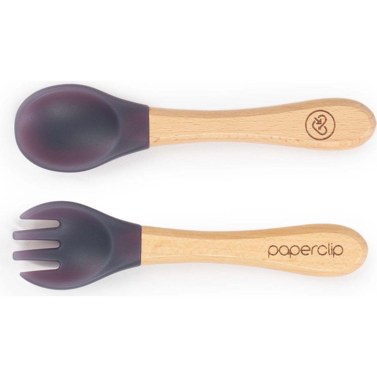 Thermo Silicone Spork & Spoon Set