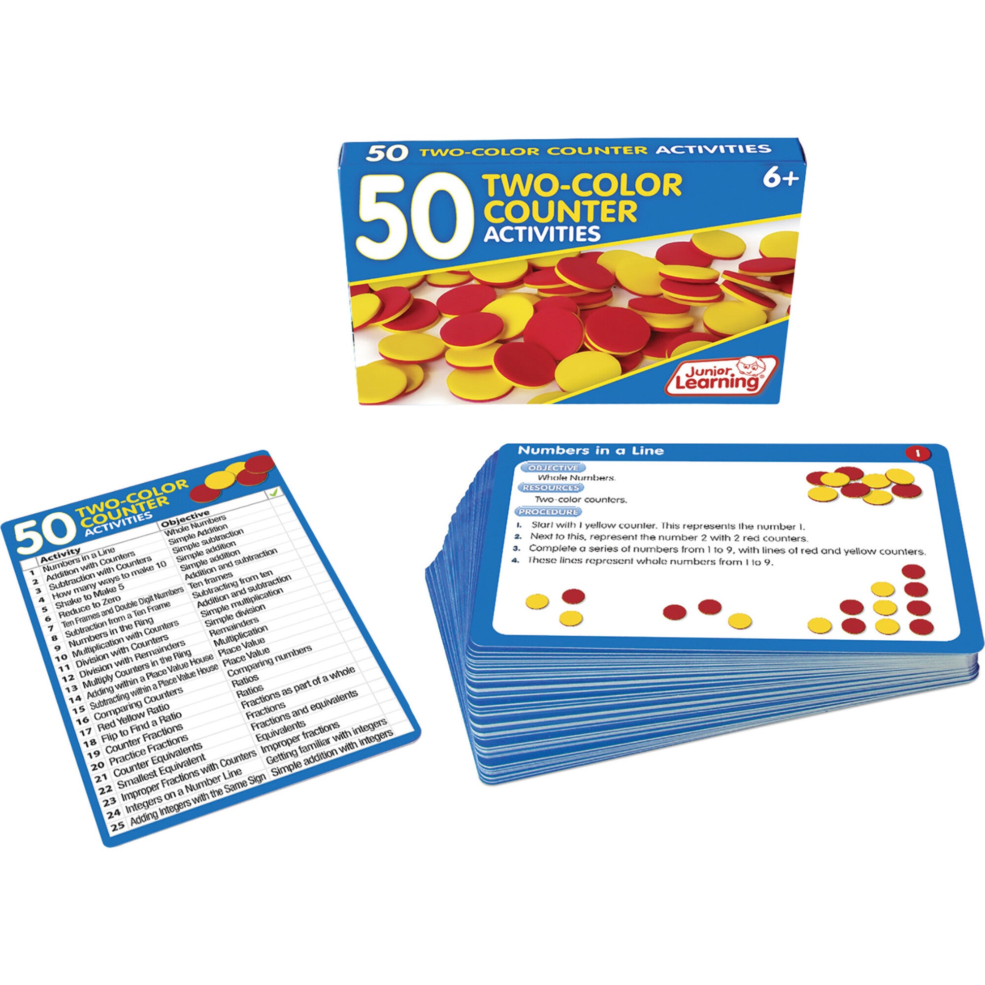 50 Two-Color Counter Activities
