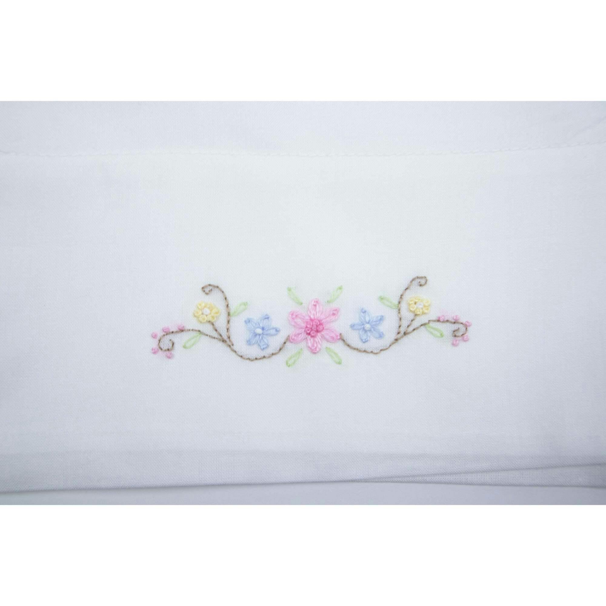 Delicate Floral Batiste Day Gown