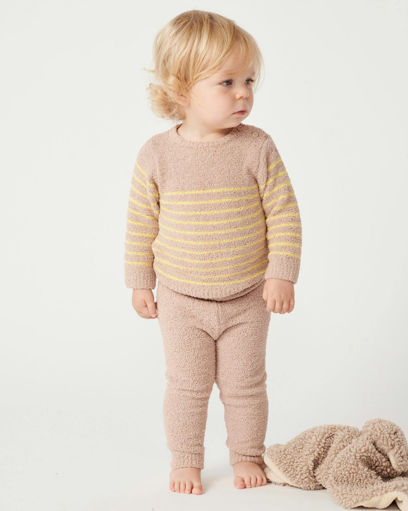 Long Sleeve Top Striped - Fuzzy
