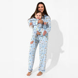 The Eye Blue Bamboo Women's Pajama Set