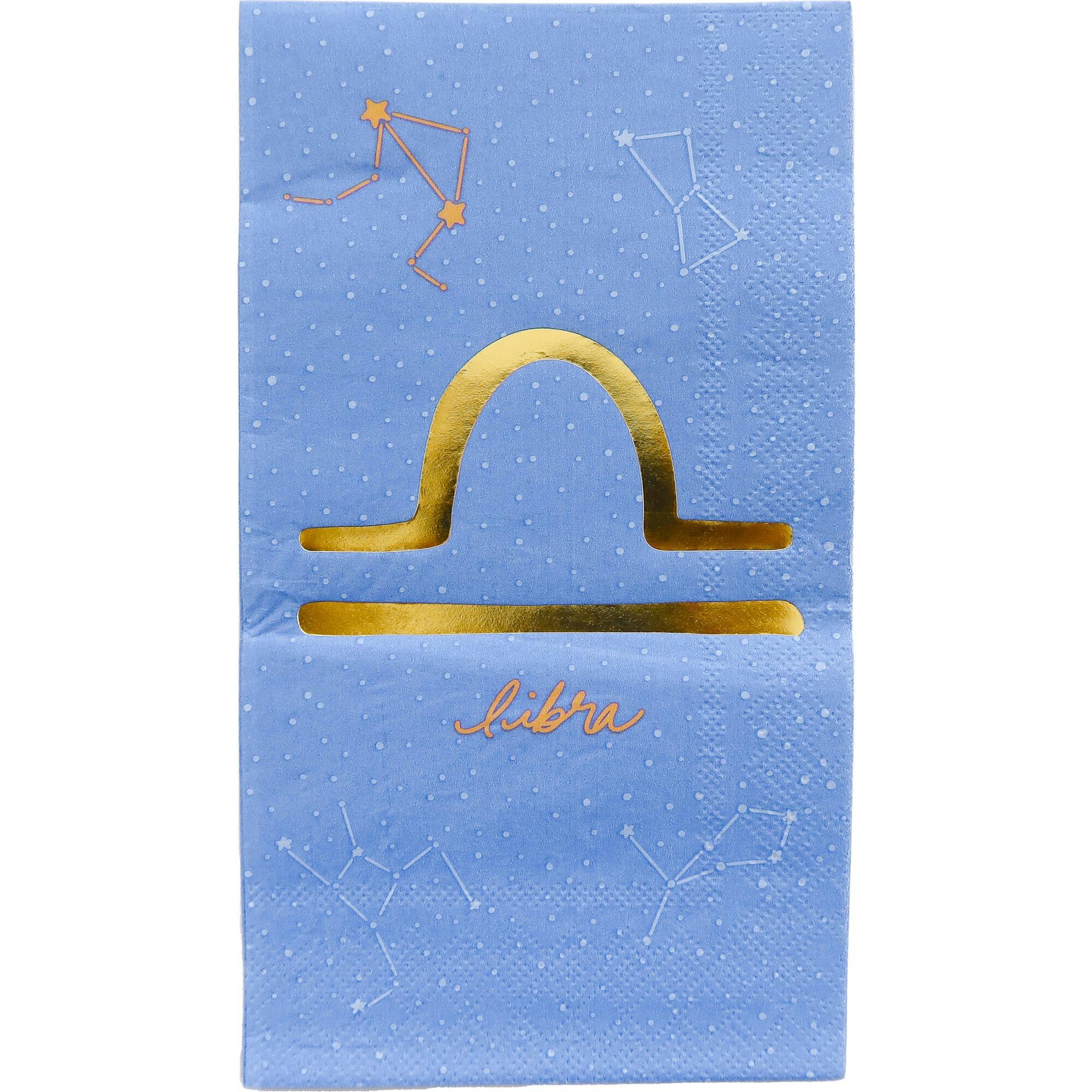 Zodiac Libra Guest Napkins