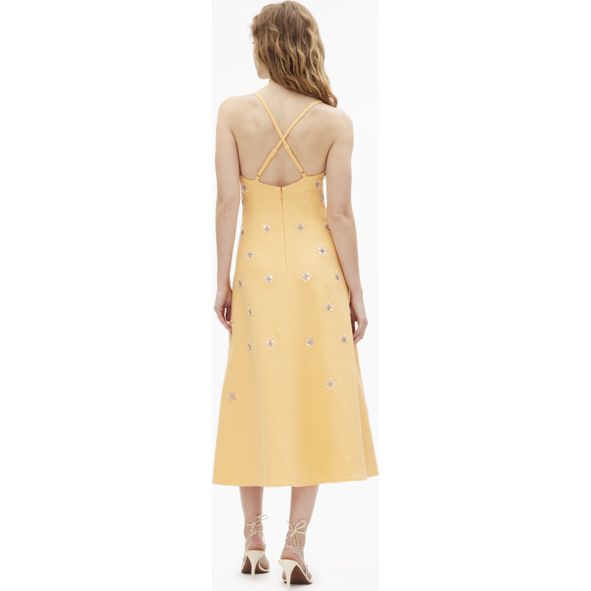 Hendrix Dress, Orange