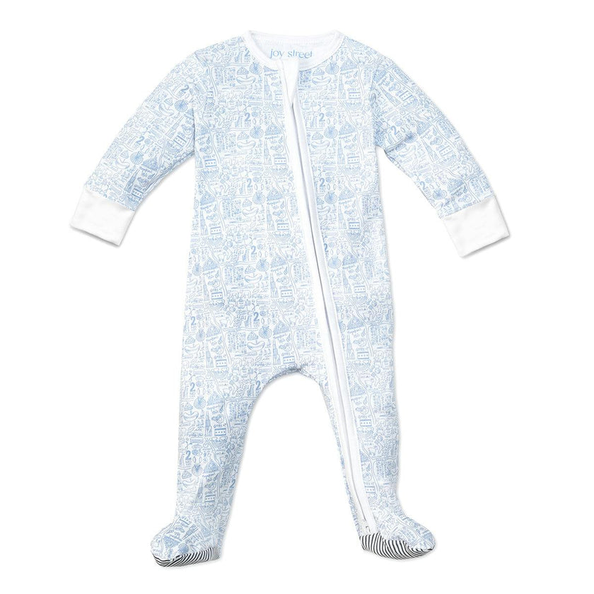 Chicago Zip Baby Onesie