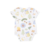 Camping Blue - Short Sleeve Bodysuit