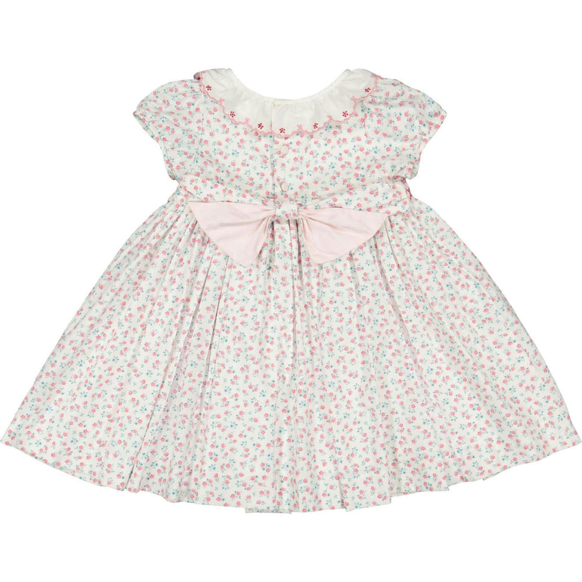 Isadora Pink Floral Empire Dress