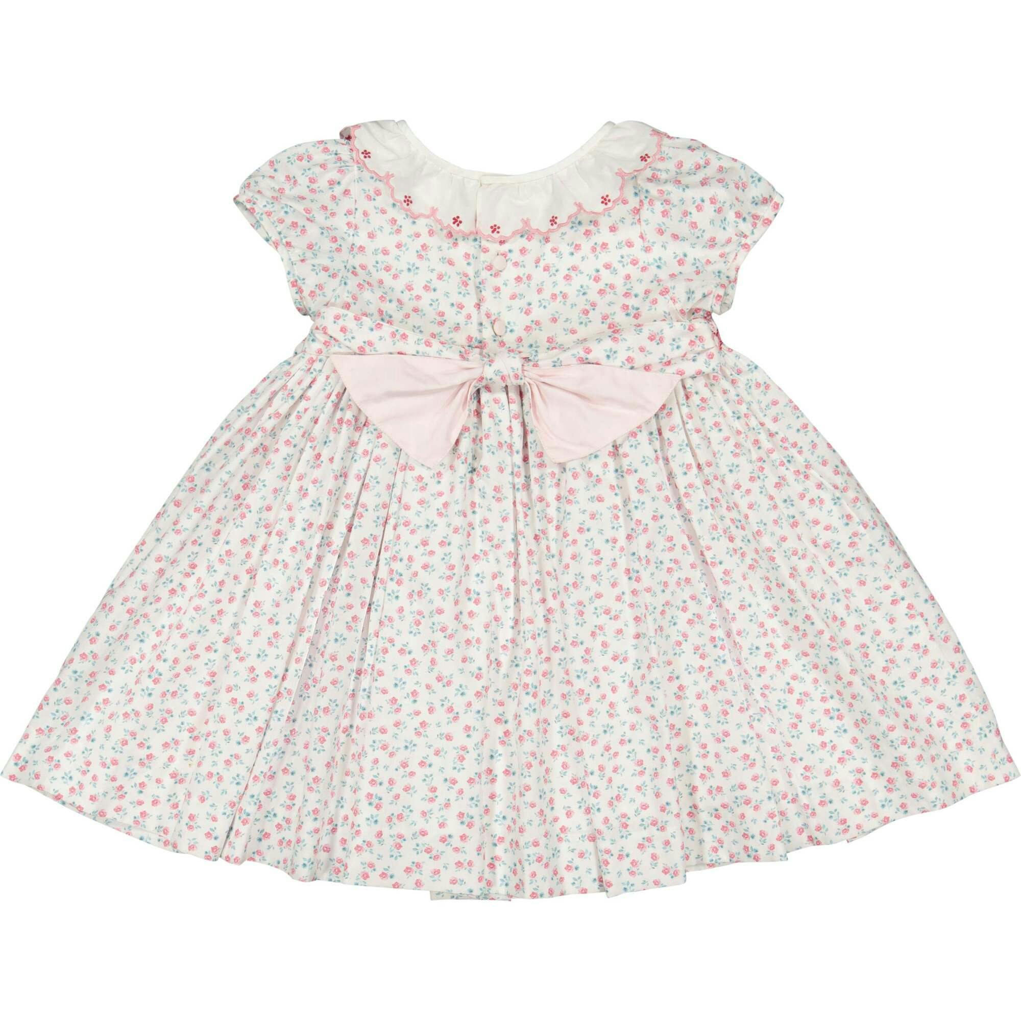 Isadora Pink Floral Empire Dress