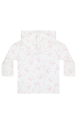 Charming Bows Print Jacquard Jacket