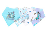 4 Pack Baby Bandana Bibs - Monsters, Inc. Medley