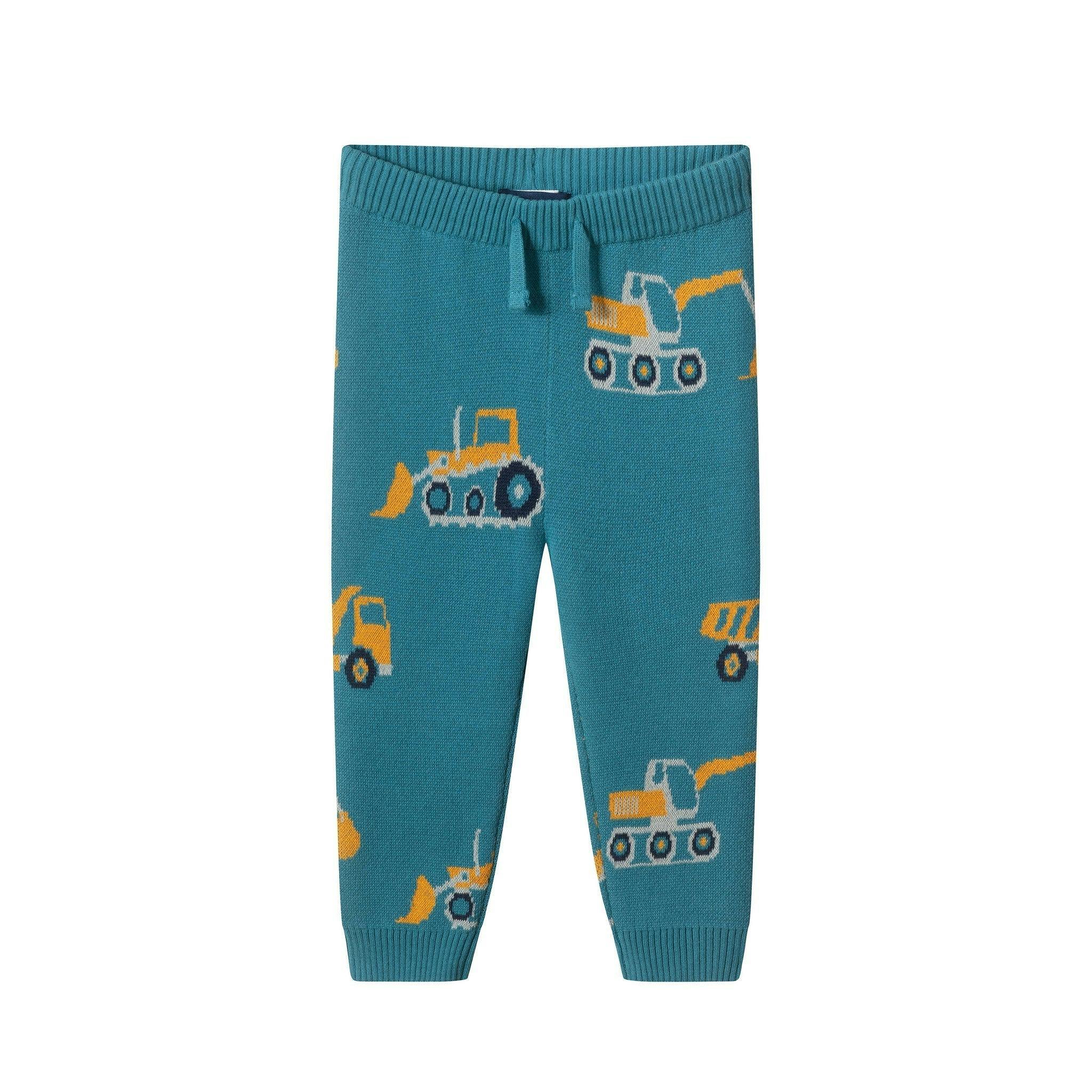 Infant Sweater Knit Set | Construction Crew