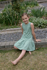 Tennis Dress in Apple Check