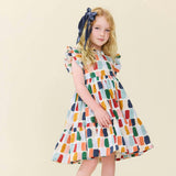 Girls Jennifer Dress - Fall Paint Swatches