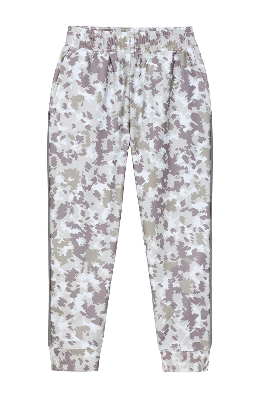camo retro warm-up jogger