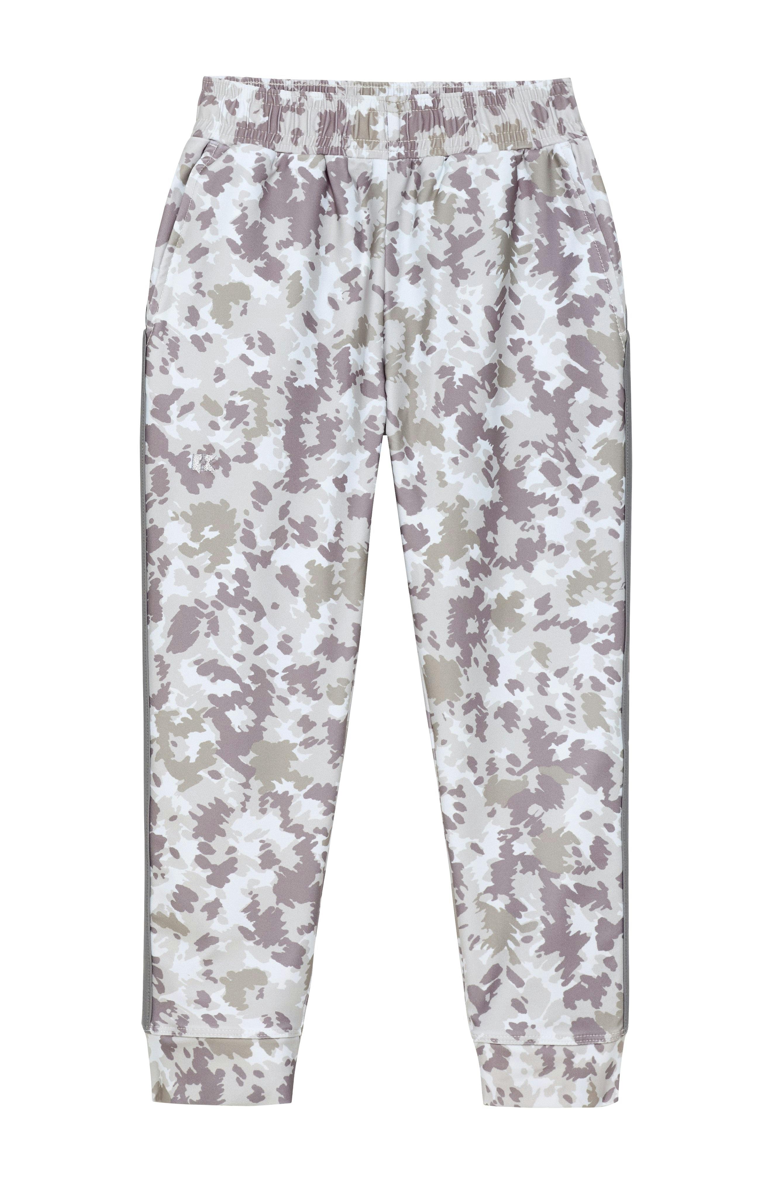 camo retro warm-up jogger