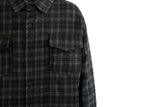 Black Plaid Flannel Shirt