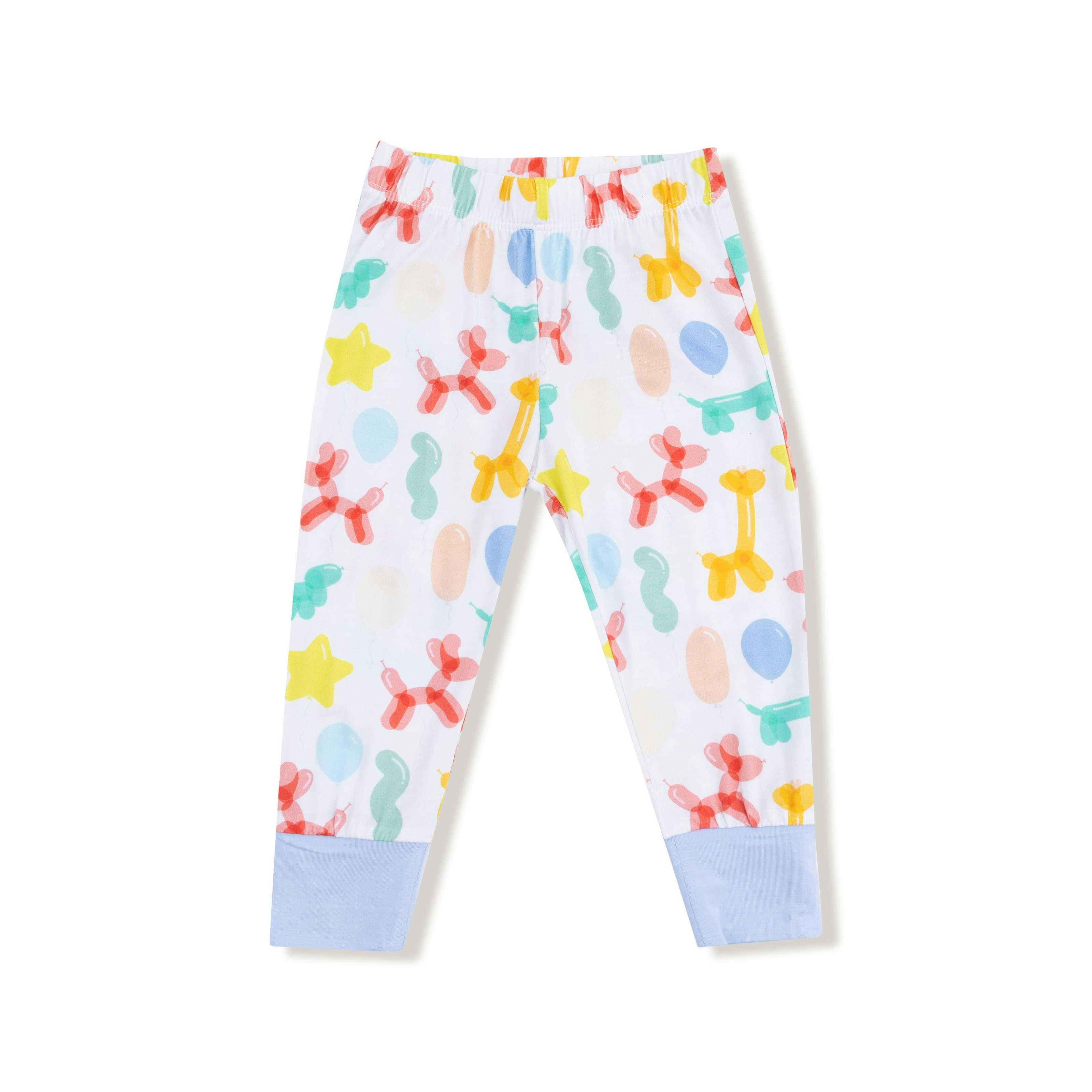 Balloon Animals - Blue - Long Sleeve Loungewear Set