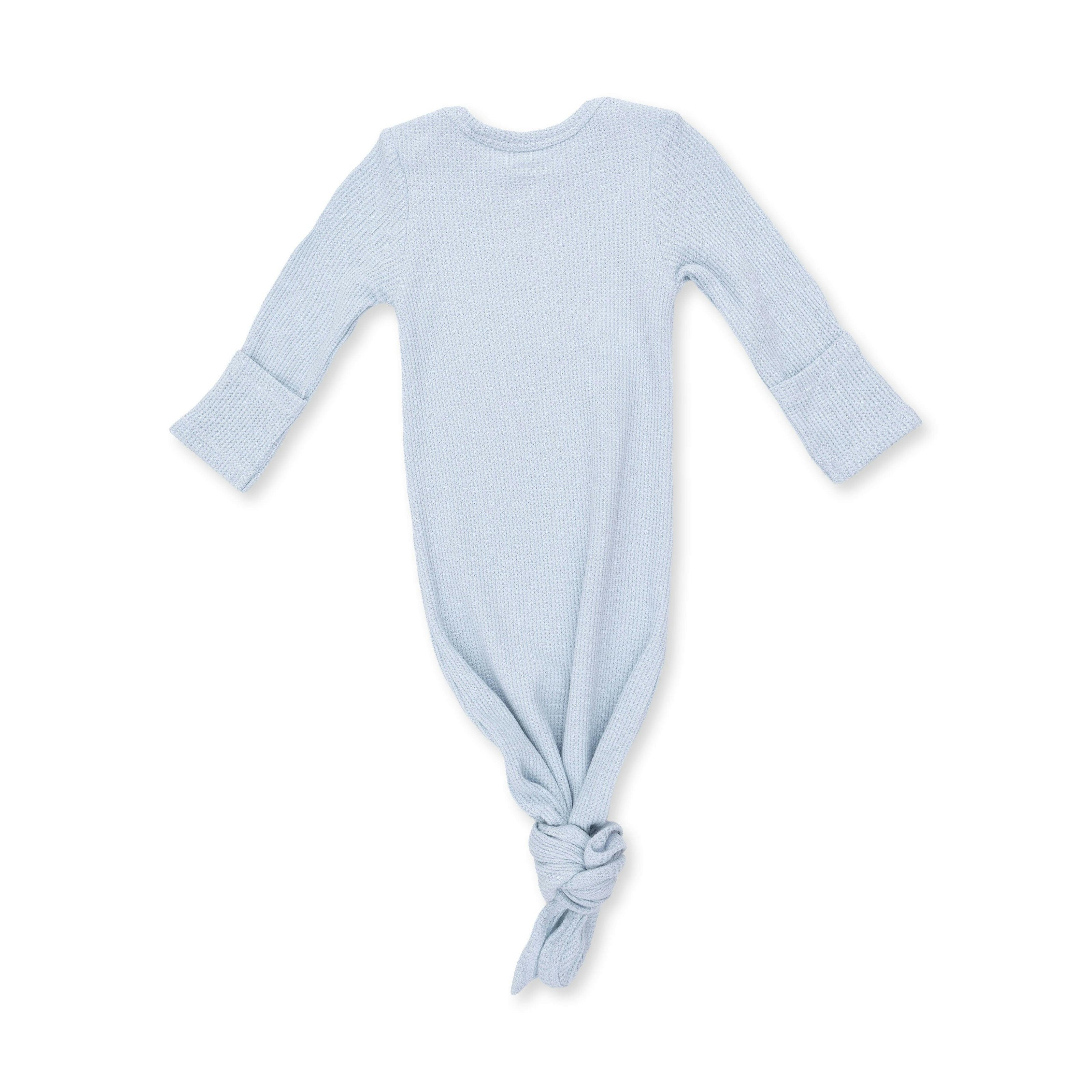 Solid Baby Blue - Knotted Gown and Knotted Hat