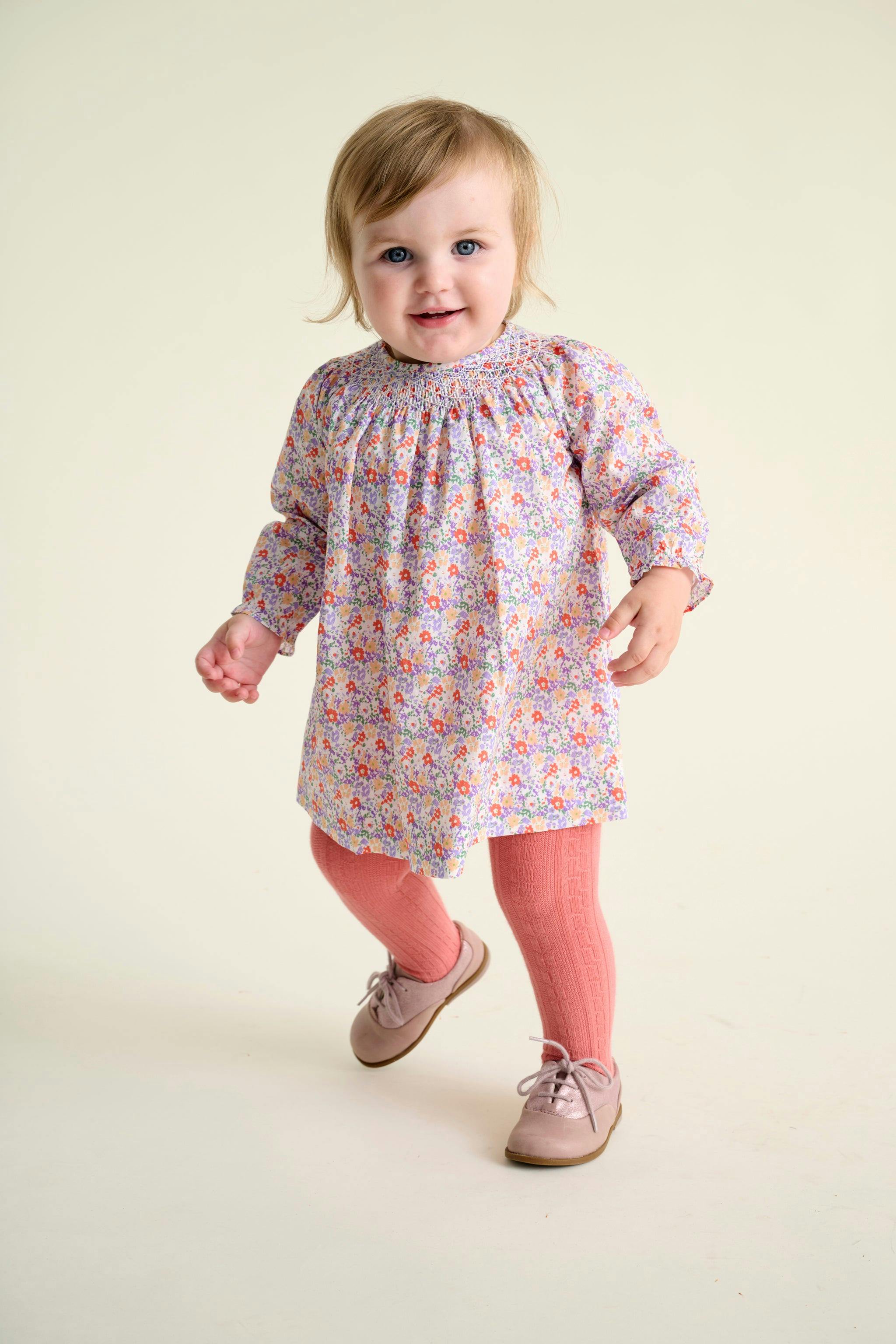 Smocked Baby Dress Mae