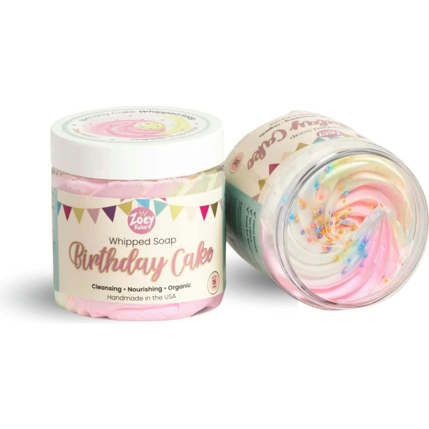 Birthday Cake Whipped Soap