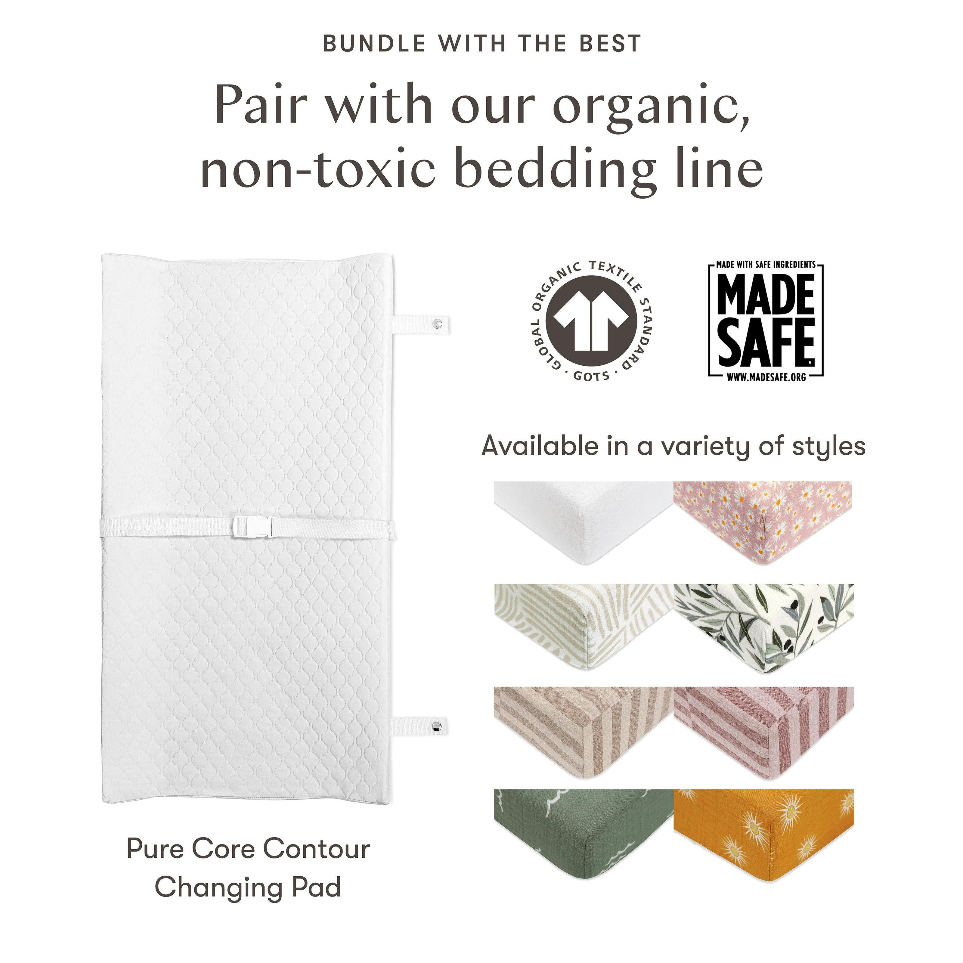 Babyletto Pure 31 inch Contour Changing Pad