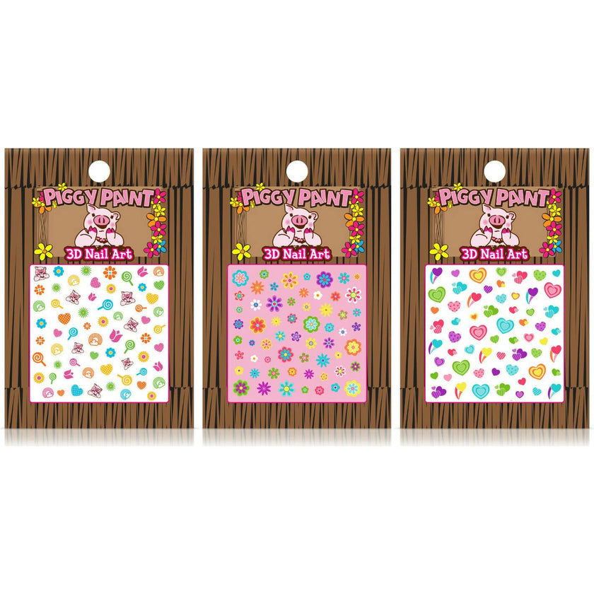 3 Nail Art Party Pack
