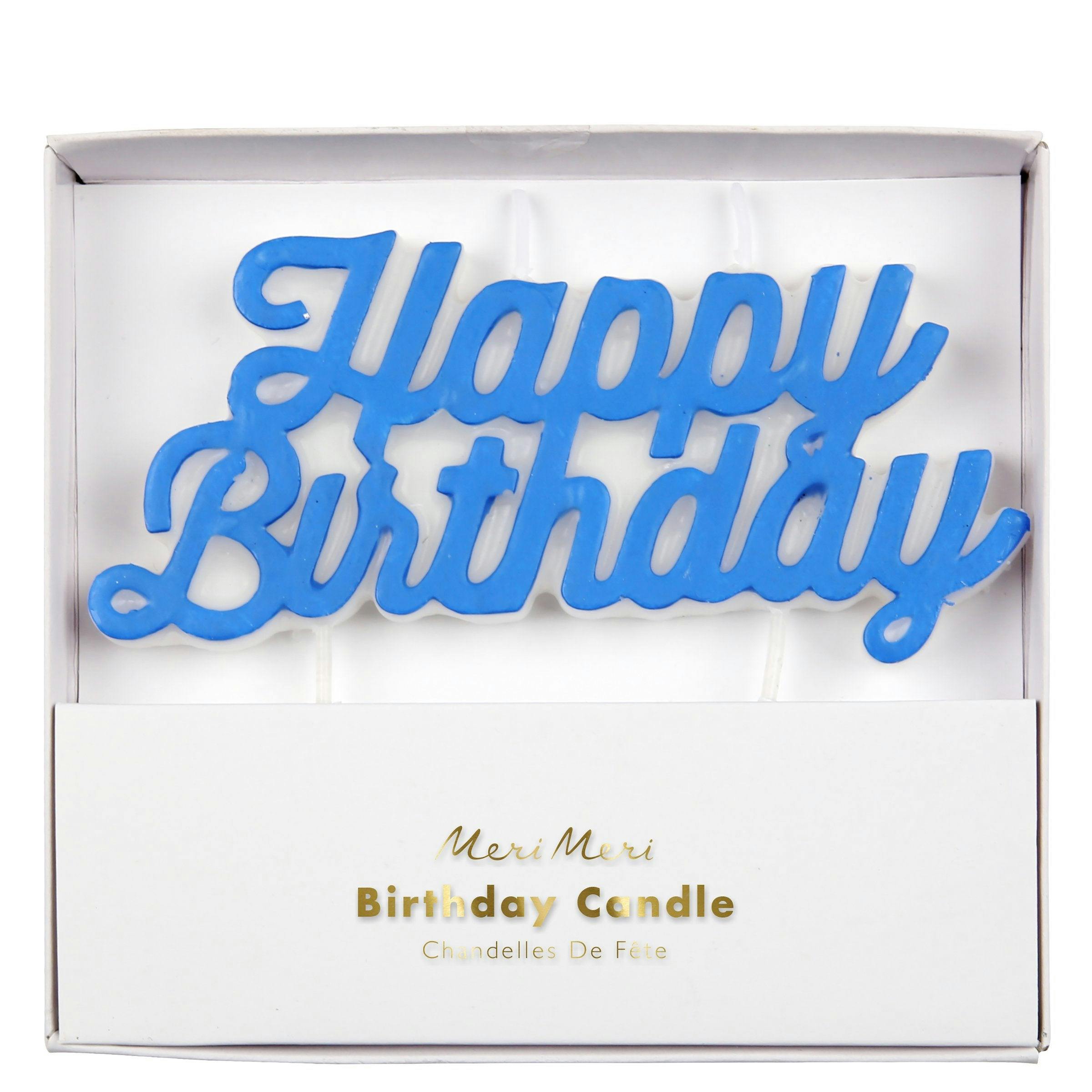 Happy Birthday Candle