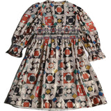 Luna Smocked Shirt Dress