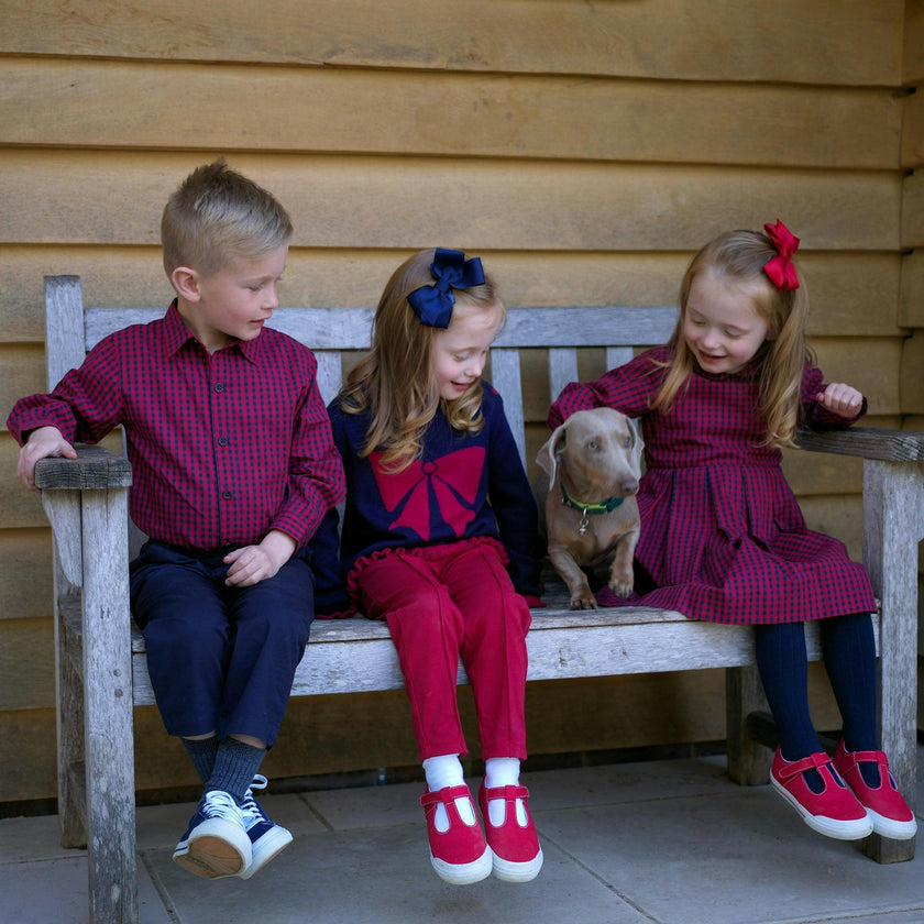 Check Lumberjack Pleated Dress