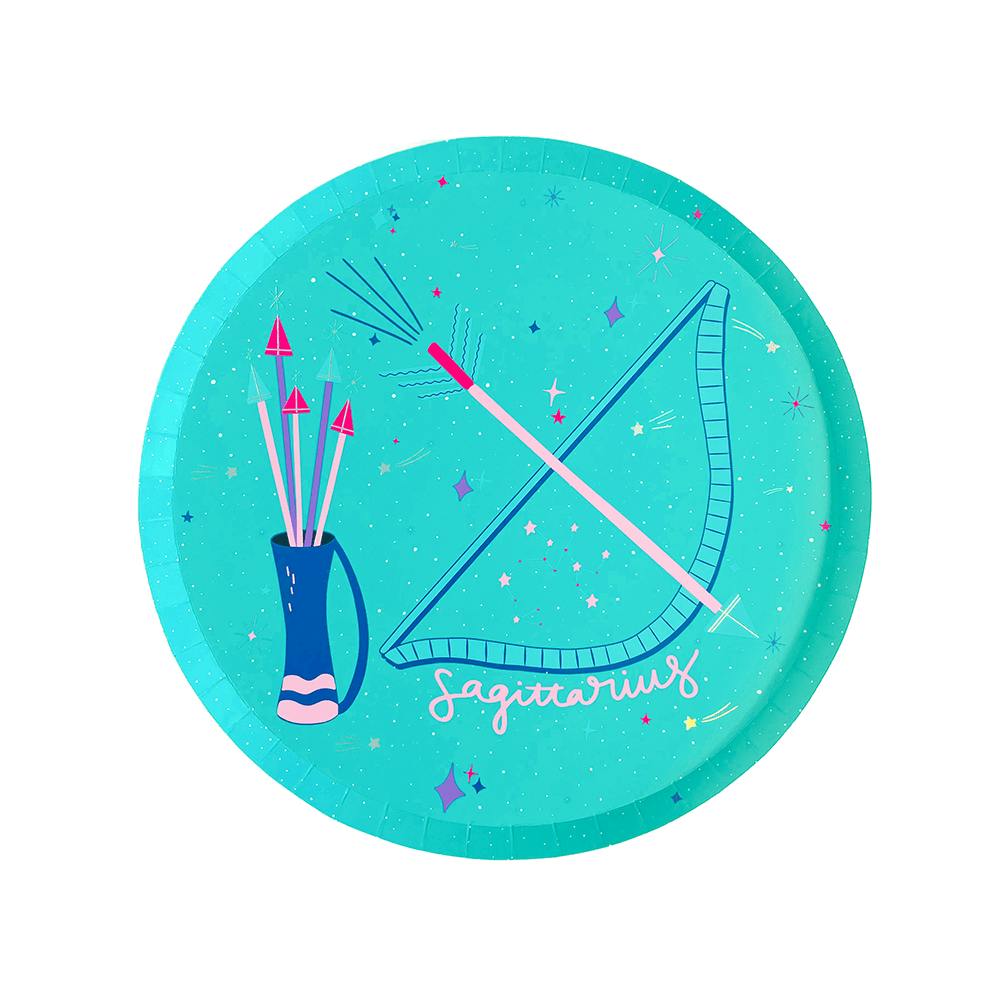 Zodiac Sagittarius Dinner Plates