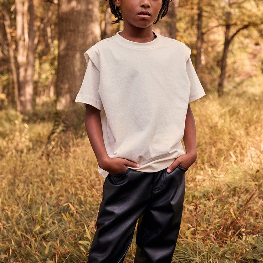 Organic Cotton Inset Sleeve T-Shirt