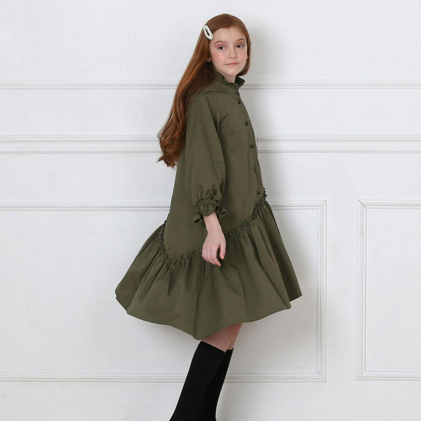 Kate dress (army-green)